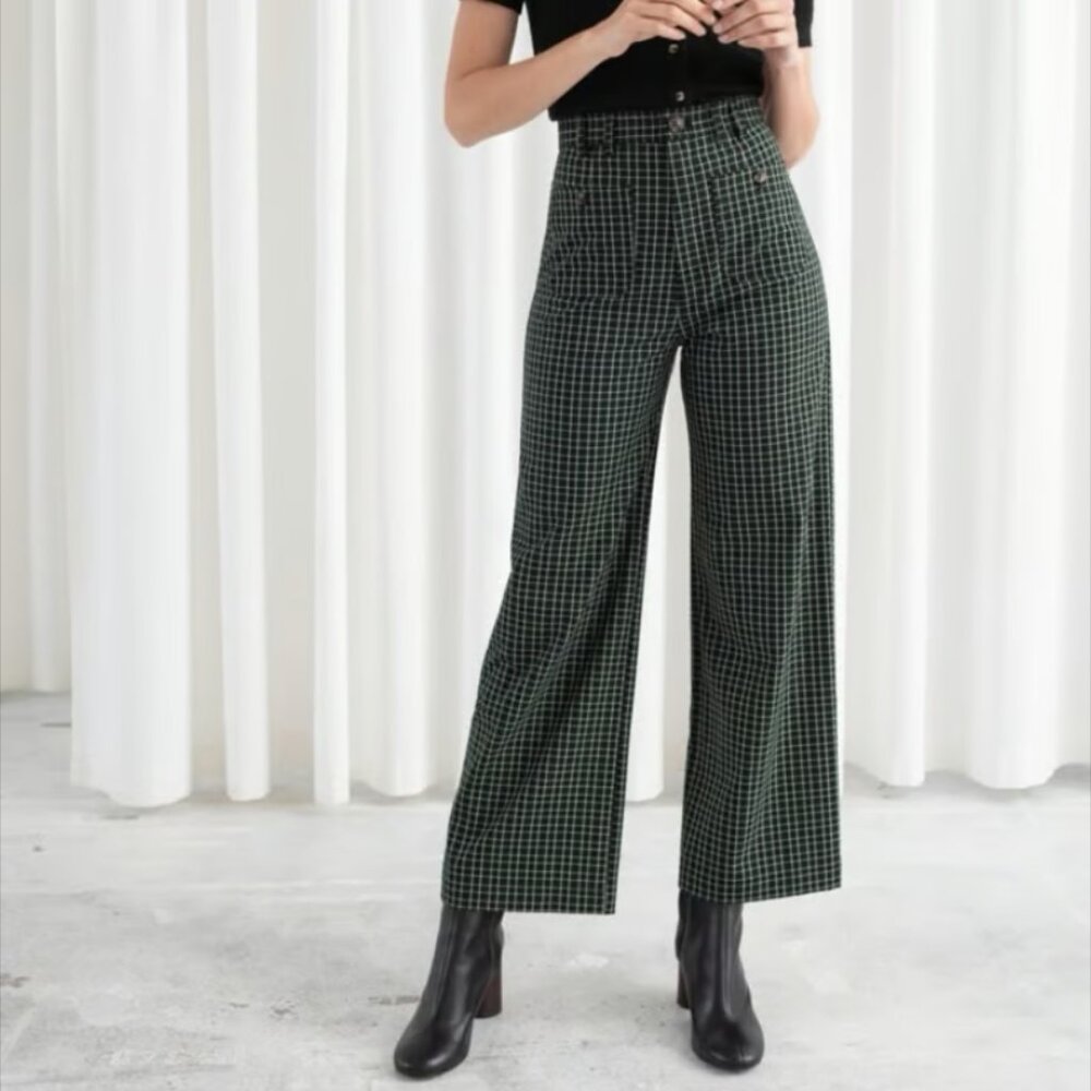 & other stories kick flare pants